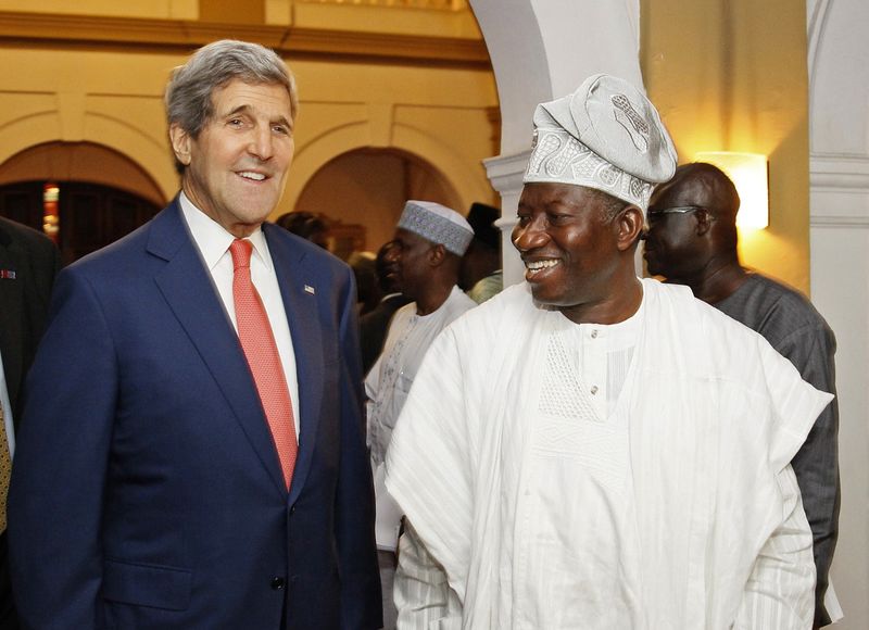 © Reuters. كيري: مرتكبي أعمال العنف في نيجيريا لن يكونوا موضع ترحيب في أمريكا