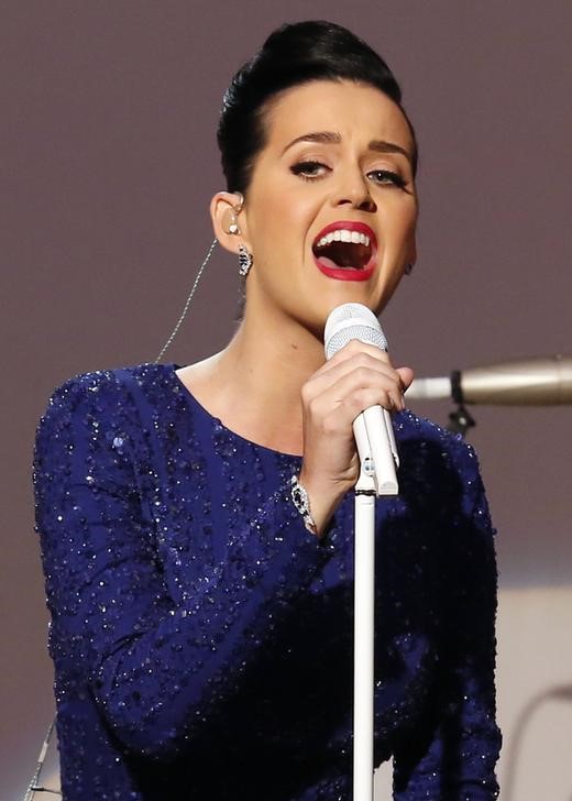 © Reuters. Cantora Katy Perry 