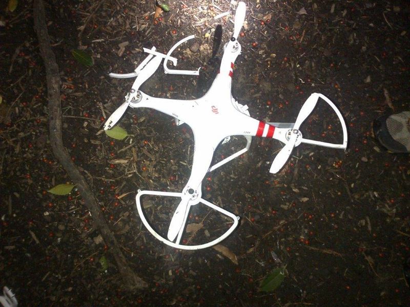 © Reuters. Imagem do drone que caiu na Casa Branca em Washington