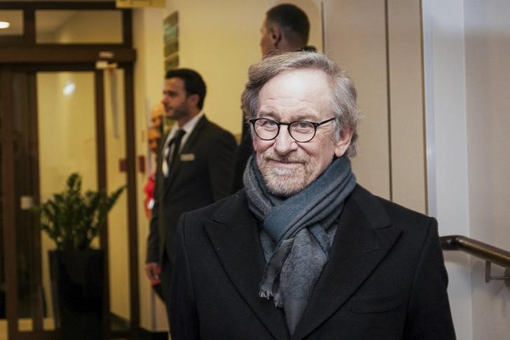 © Reuters. Cineasta Steven Spielberg na Polônia