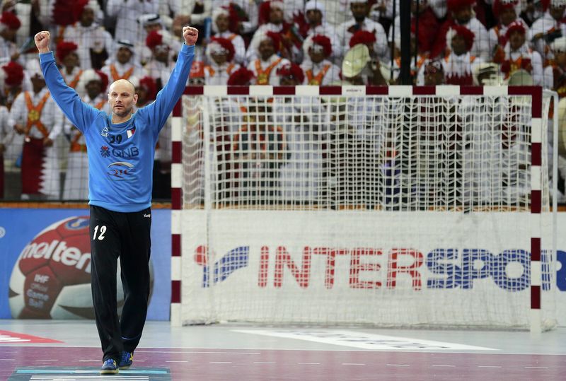 © Reuters. قطر تتخطى المانيا وتبلغ قبل نهائي بطولة العالم لكرة اليد