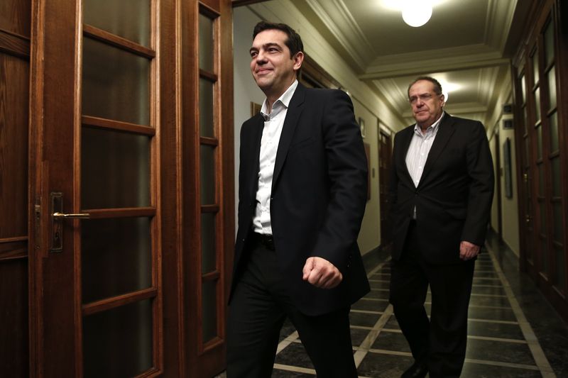 © Reuters. Los alemanes, impactados por el fuerte arranque de Tsipras