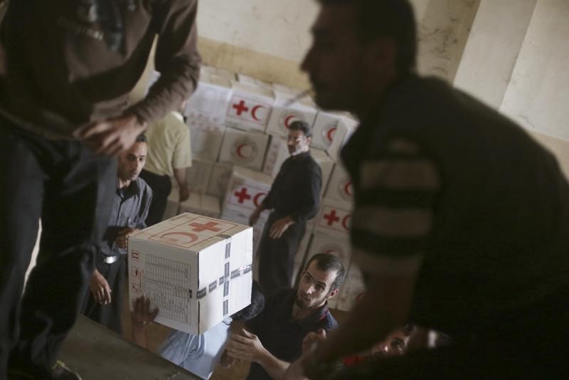 © Reuters. سوريا توافق على خطة الأمم المتحدة للمساعدات الإنسانية لعام 2015