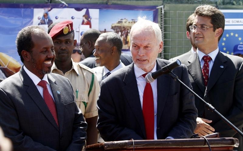 © Reuters. مبعوث الأمم المتحدة: الأزمة السياسية الصومالية تعرقل بناء الدولة