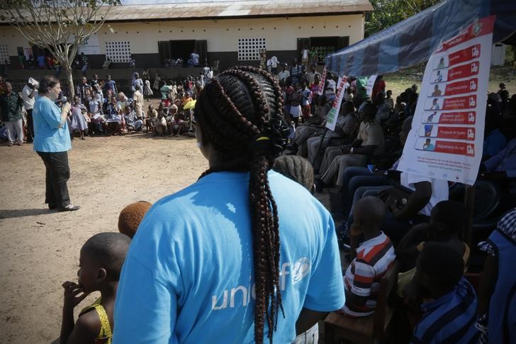 © Reuters. UNICEF pide 2.700 millones de euros para ayudar a 60 millones de niños