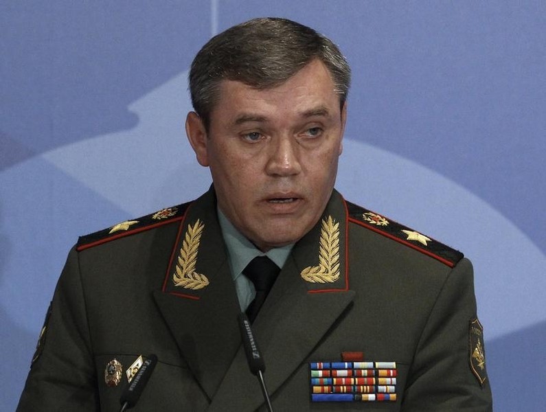 © Reuters. Comandante das Forças Armadas russas, Valery Gerasimov, em foto de arquivo