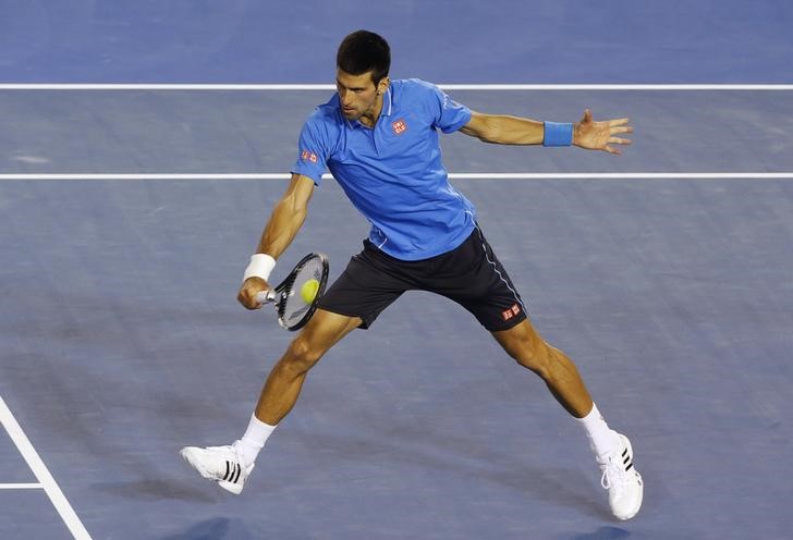 © Reuters. Djokovic 