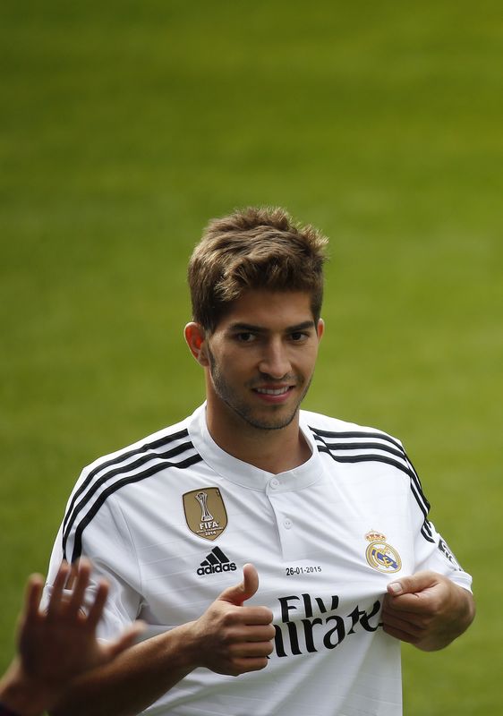 © Reuters. Jogador Lucas Silva 