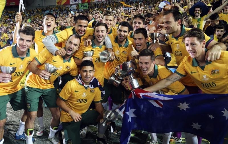 © Reuters. Un gol en la prórroga le da a Australia la Copa de Asia