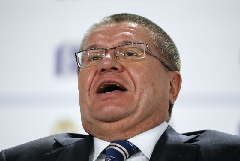© Reuters. Russian Economy Minister Alexei Ulyukayev attends the Gaidar Forum in Moscow