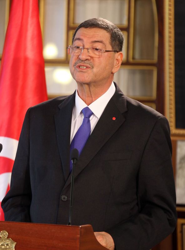 © Reuters. رئيس الوزراء التونسي المكلف يعلن تشكيل حكومة ائتلافية بمشاركة الاسلاميين