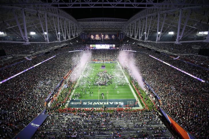 © Reuters. NFL: Super Bowl XLIX-New England Patriots vs Seattle Seahawks