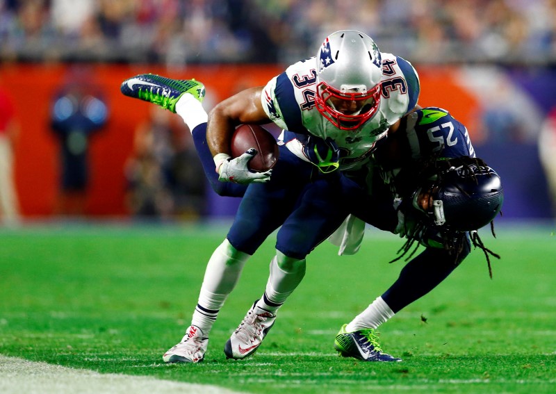 © Reuters. NFL: Super Bowl XLIX-New England Patriots vs Seattle Seahawks