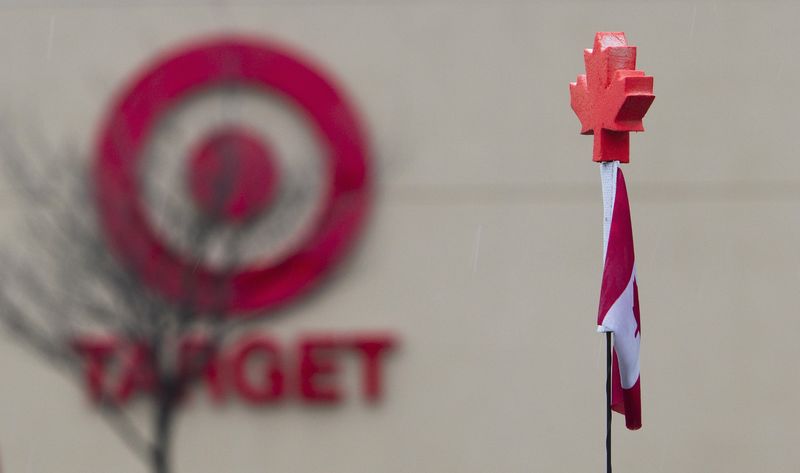 © Reuters. Logo of Target, a discount retail store, is pictured in Richmond.