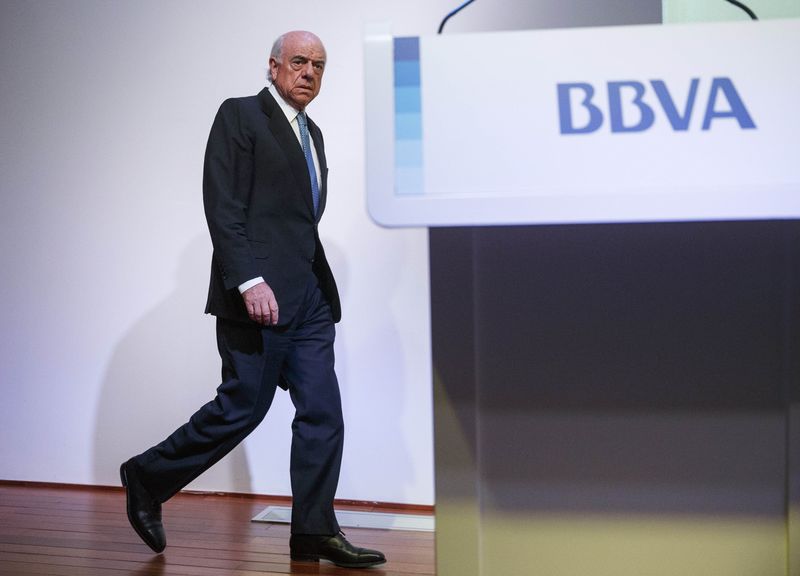 © Reuters. BBVA prepara una nueva emisión de bonos híbridos