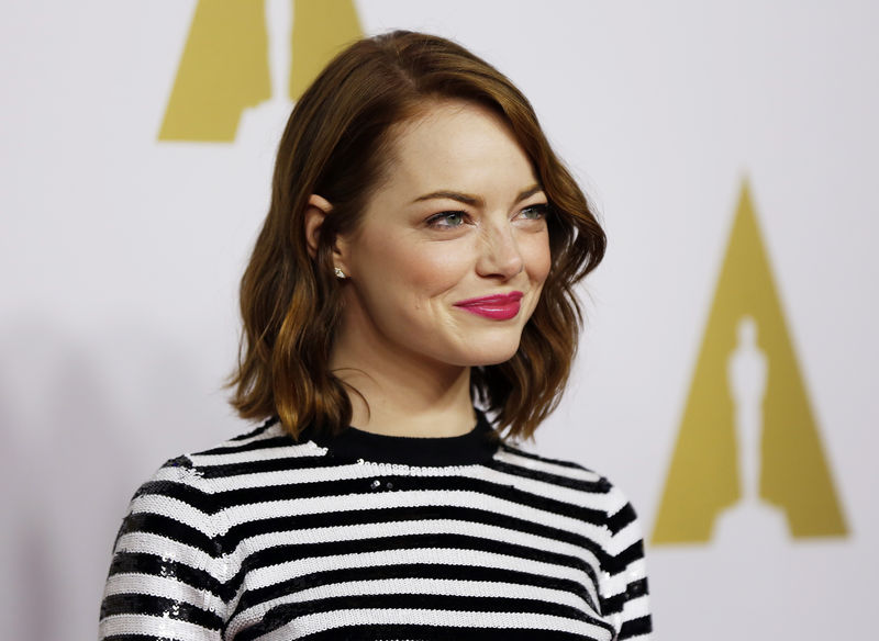 © Reuters. Emma Stone arrives at the 87th Academy Awards nominees luncheon in Beverly Hills