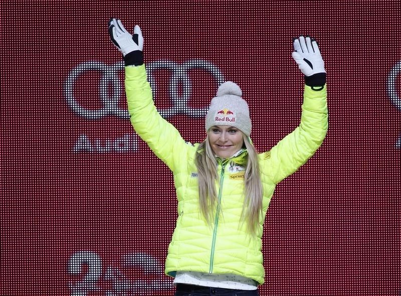 © Reuters. Alpine Skiing: FIS World Championships-Medals Ceremony-Women's Super G