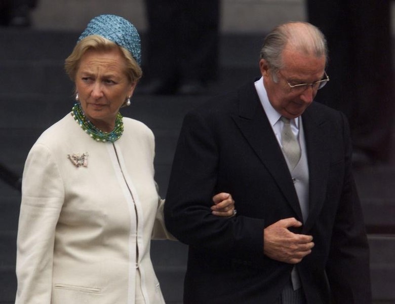 © Reuters. القصر الملكي في بلجيكا يعتذر عن رسالة خاطئة بوفاة الملكة الأم