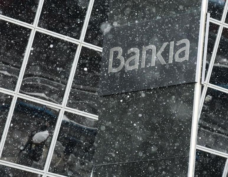 © Reuters. LES INDEMNISATIONS LIÉES À LIPO DE BANKIA PLAFONNÉES À 600 MILLIONS