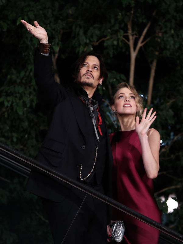 © Reuters. Johnny Depp se casa con Amber Heard, según la revista People