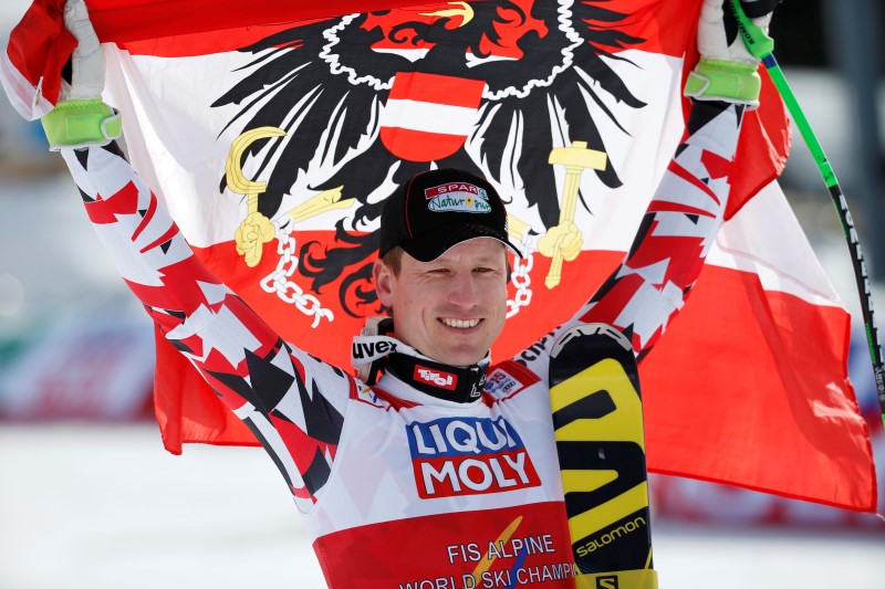 © Reuters. Alpine Skiing: FIS World Championships-Men's Super G