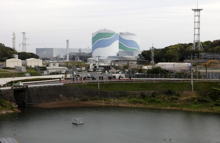 © Reuters. Usina nuclear de Sendai, administrada pela Kyushu Electric Power