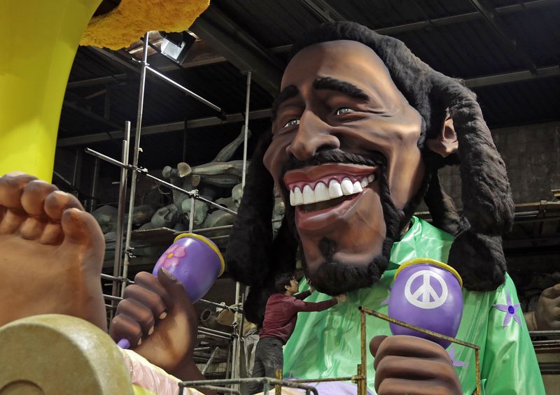 © Reuters. جاميكا تحتفل بمرور 70 عاما على مولد بوب مارلي