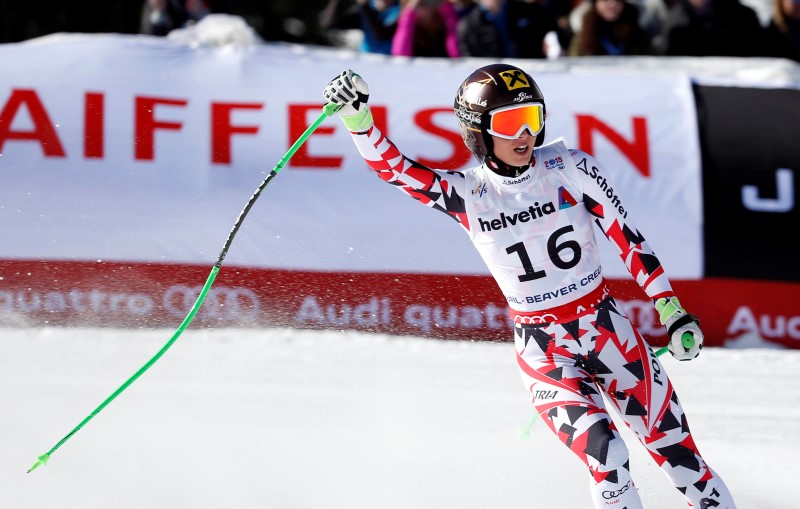 © Reuters. Alpine Skiing: FIS World Championships-Women's Downhill