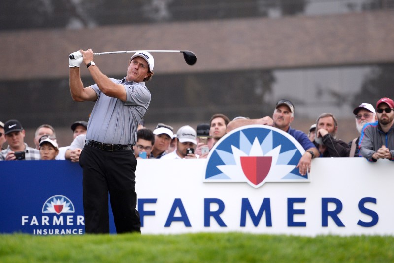 © Reuters. PGA: Farmers Insurance Open-First Round