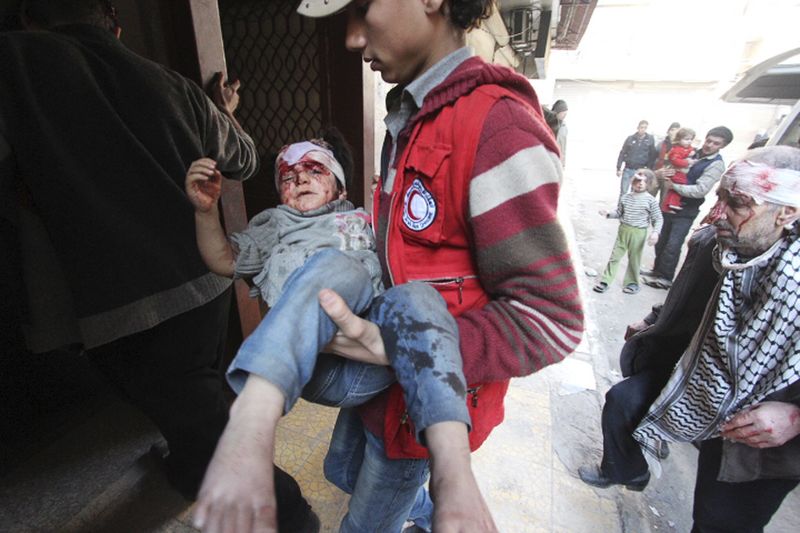 © Reuters. المرصد السوري: أكثر 210 آلاف قتيل منذ نشوب الحرب في سوريا