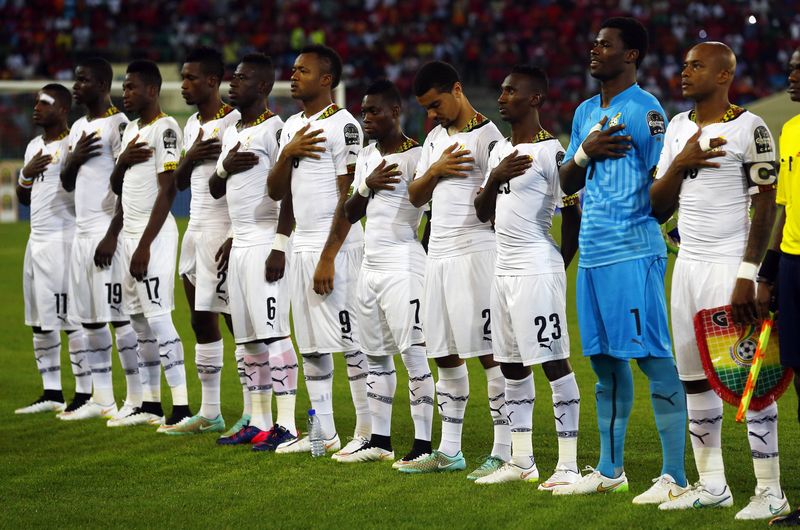 © Reuters. ساحل العاج وغانا في لقاء نسيان الاحباط بنهائي كأس الأمم الافريقية