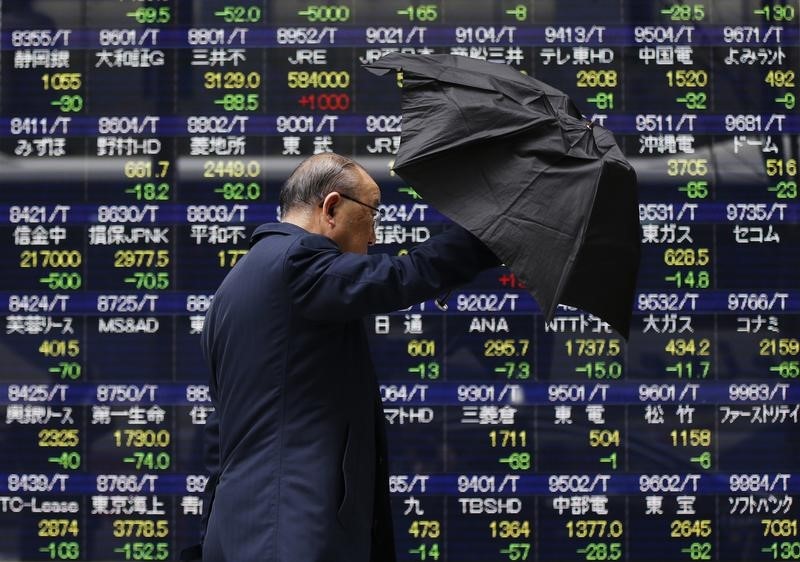 © Reuters. ارتفاع مؤشر نيكي 0.80% في بداية التعامل بطوكيو