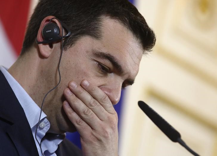 © Reuters. Premiê grego, Alexis Tsipras, em Viena