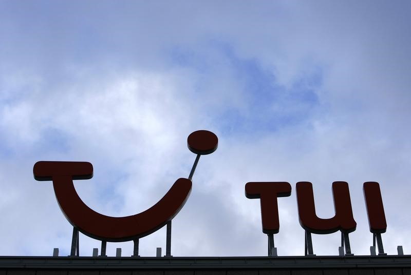 © Reuters. TUI GROUP VISE UN BÉNÉFICE D'UN MILLIARD D'EUROS