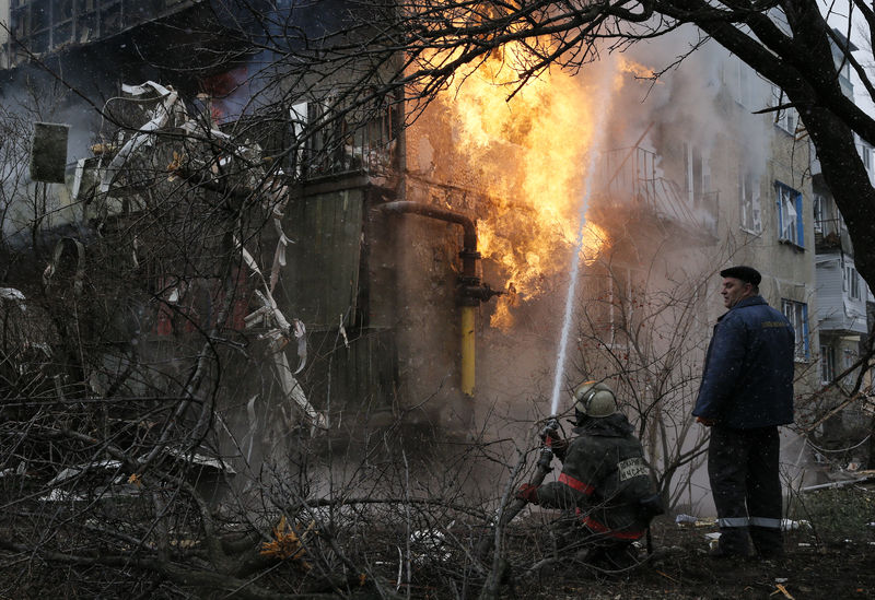 © Reuters. الجيش الأوكراني:مقتل سبعة عسكريين أوكرانيين في شرق البلاد
