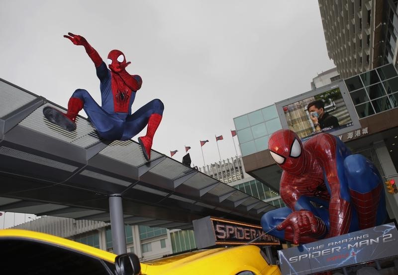 © Reuters. Sony y Marvel colaborarán en la nueva película de Spider-Man