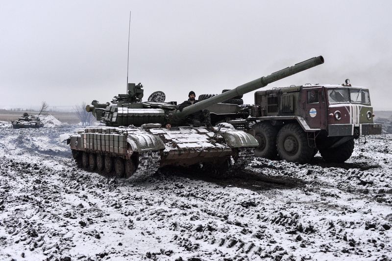 © Reuters. وكالة: محادثات مينسك ستركز على اقامة منطقة عازلة في شرق أوكرانيا