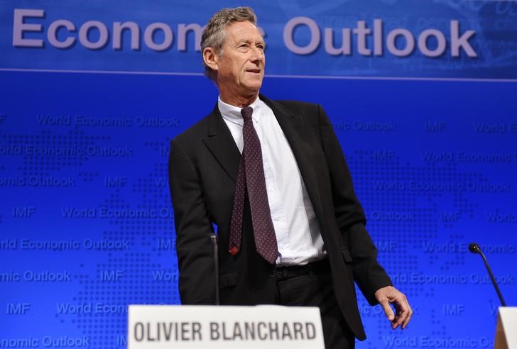 © Reuters. Economista-chefe do FMI,  Olivier Blanchard