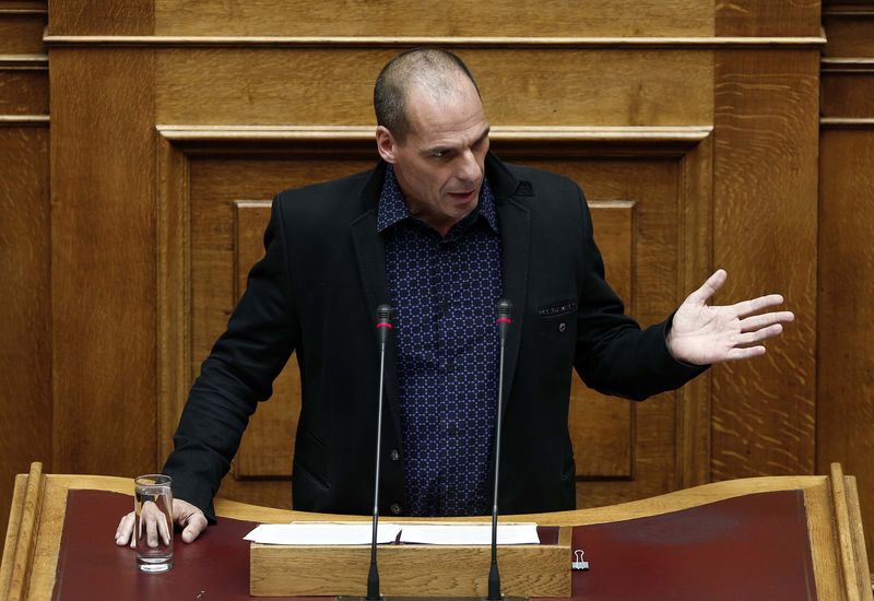 © Reuters. Ministro das Finanças da Grécia, Yanis Varoufakis.