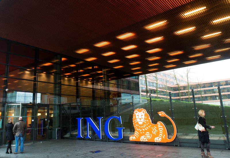 © Reuters. ING GROUP VA VERSER UN DIVIDENDE EN 2015