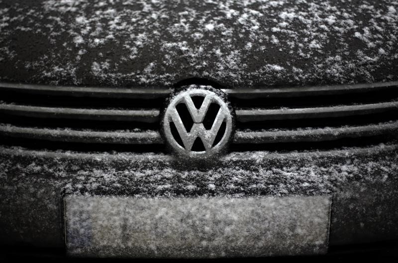 © Reuters. RECUL DE 2,8% DES VENTES MONDIALES DE LA MARQUE VOLKSWAGEN EN JANVIER