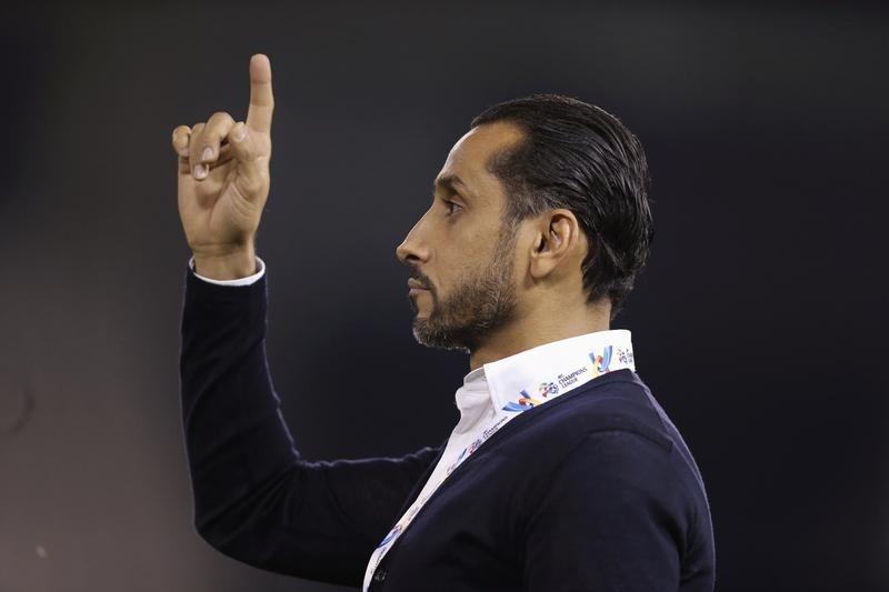 © Reuters. الوحدة الاماراتي يتعاقد مع المدرب السعودي الجابر حتى نهاية الموسم