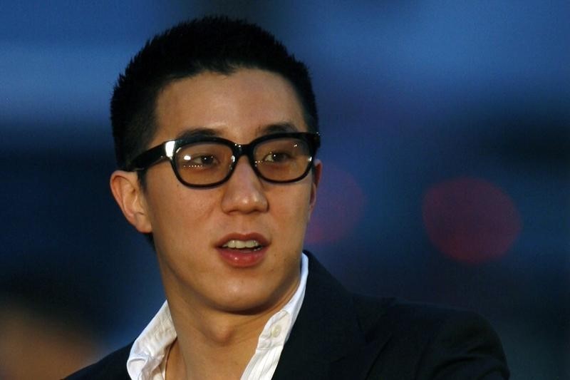 © Reuters. File photo of Hong Kong actor Jaycee Chan arriving at the Hong Kong Film Awards