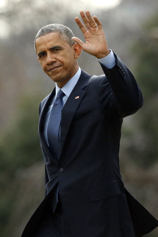 © Reuters. Obama alentará a compañías a compartir información sobre ciberamenazas