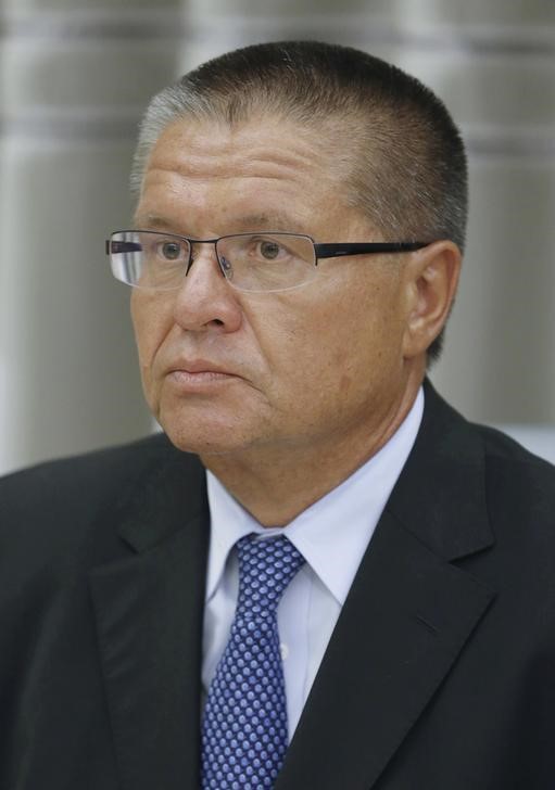 © Reuters. Ministro da economia, Alexei Ulyukayev, durante evento em Moscou