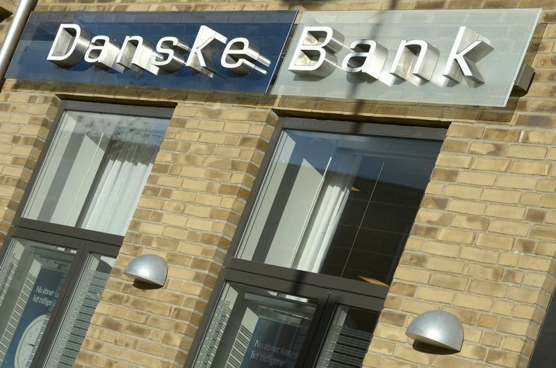 © Reuters. General view of branch of Danish finance institute Danske Bank in Copenhagen