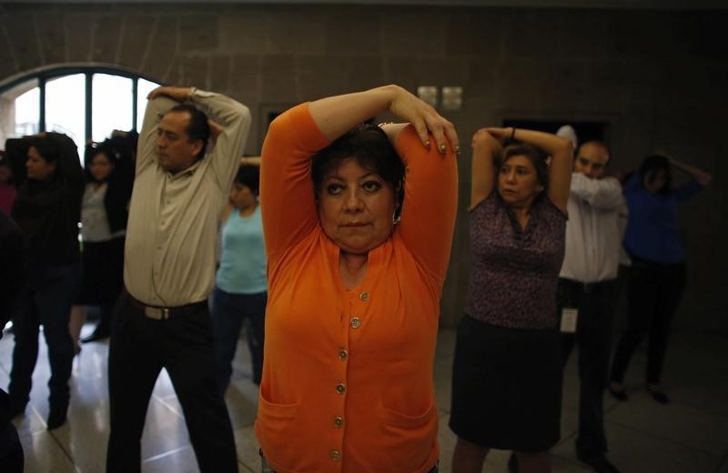 © Reuters. أمريكا اللاتينية تعاني من السمنة بعد ان نجحت في مكافحة الجوع
