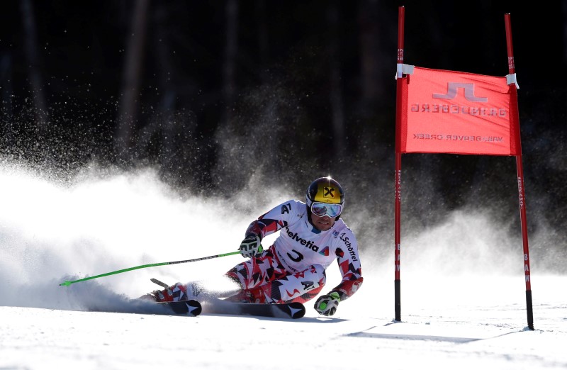 © Reuters. Alpine Skiing: FIS World Championships-Men's Giant Slalom-Run 1