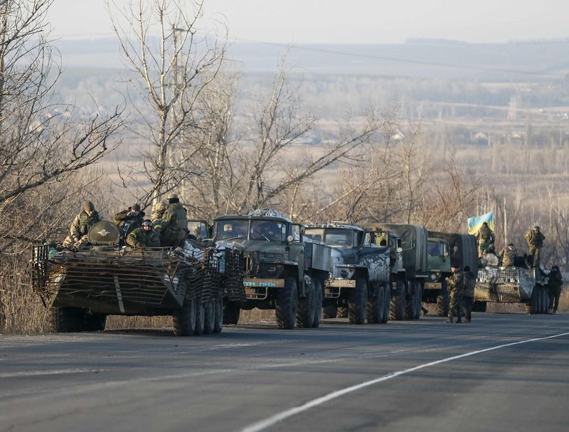 © Reuters. مجموعة السبع تهدد "بإجراءات" إذا انتهك اتفاق مينسك حول أوكرانيا
