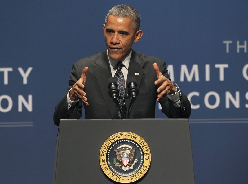 © Reuters. البيت الأبيض: لا ينبغي للكونجرس تجاهل اتخاذ إجراء ضد الدولة الإسلامية